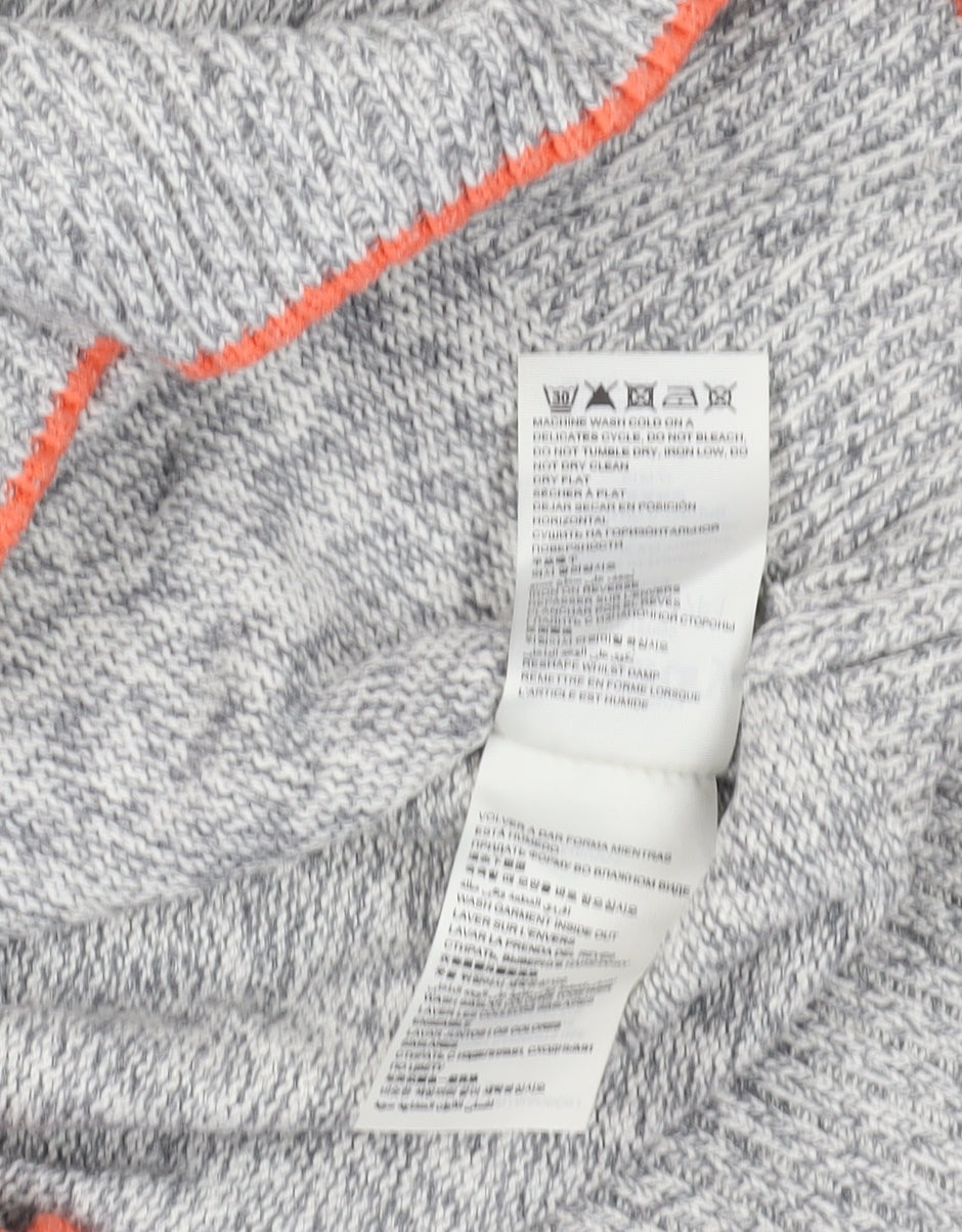 Superdry Grey Cotton Pullover Jumper M