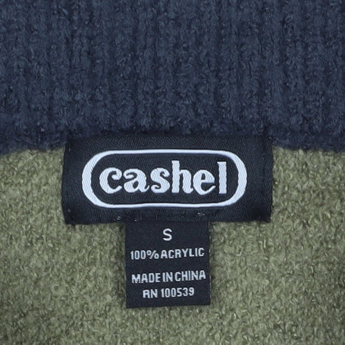 Cashel Green Midi Skirt, S, Acrylic, Winter Essential