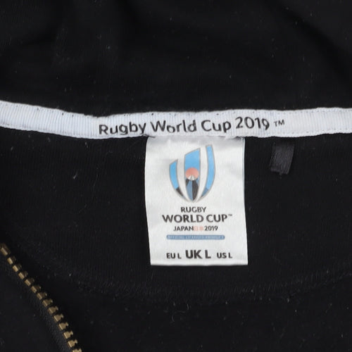 Black Rugby World Cup 2019 Hoodie L