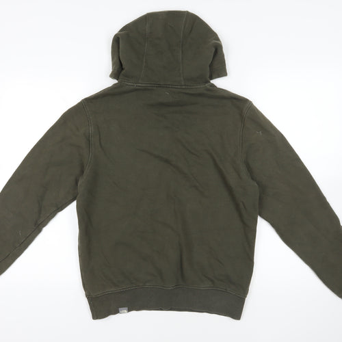 The North Face Green Logo Pullover Hoodie Small
