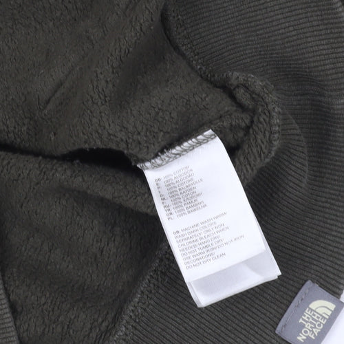 The North Face Green Logo Pullover Hoodie Small