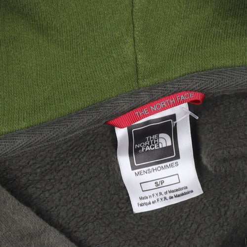 The North Face Green Logo Pullover Hoodie Small