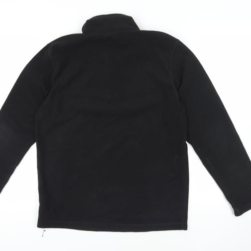The North Face Black Fleece 1/4 Zip Sweatshirt M
