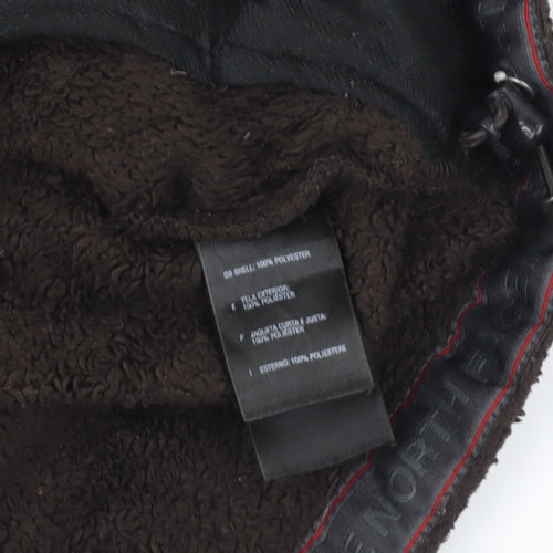 The North Face Brown Fleece Jacket Size L