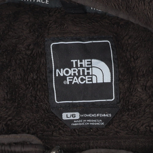The North Face Brown Fleece Jacket Size L