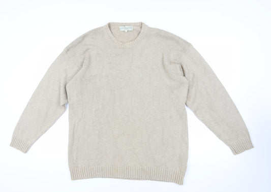 Country Trader Beige L Pullover Crew Neck Jumper