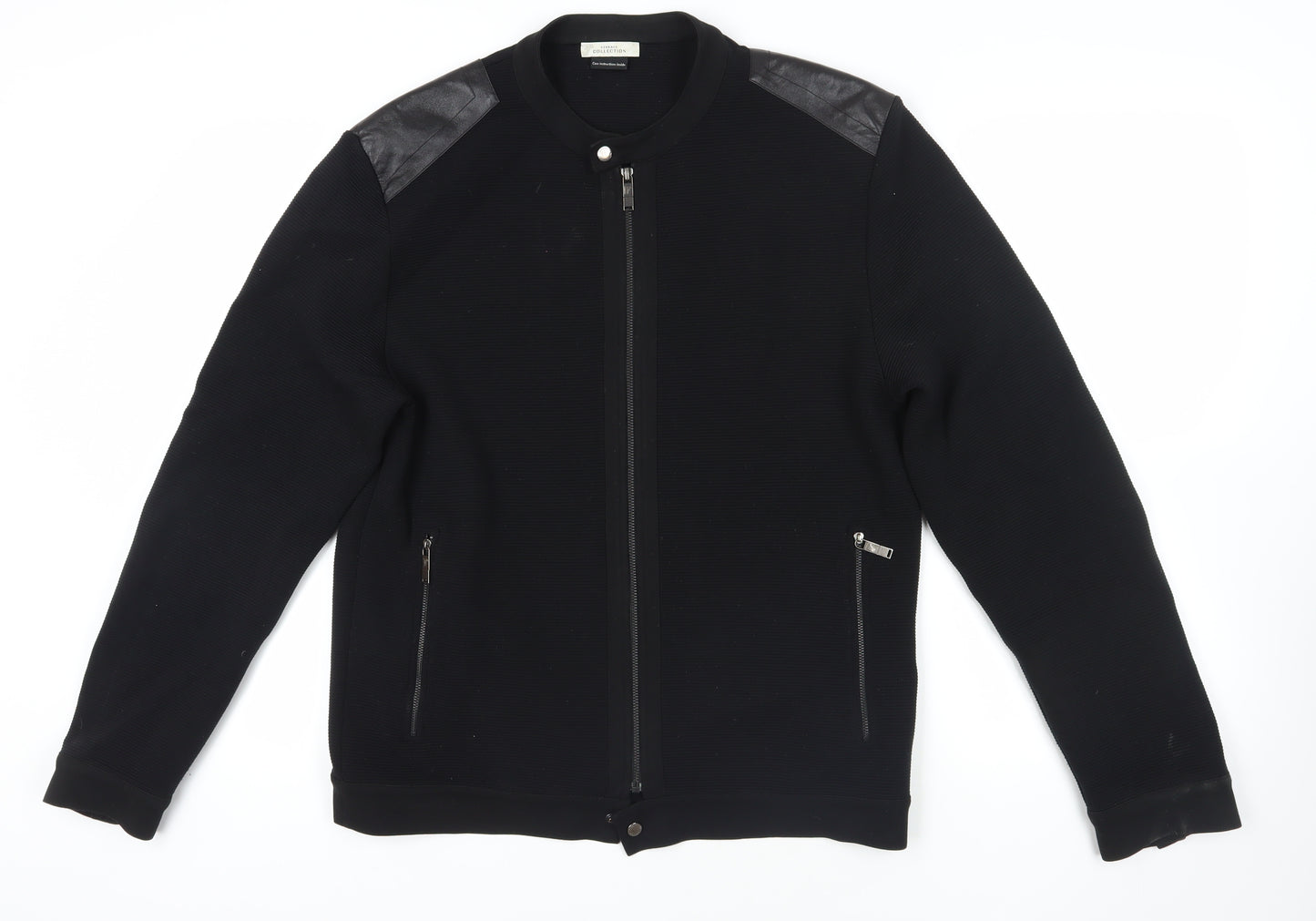 Versace Black Full Zip Sweatshirt XL
