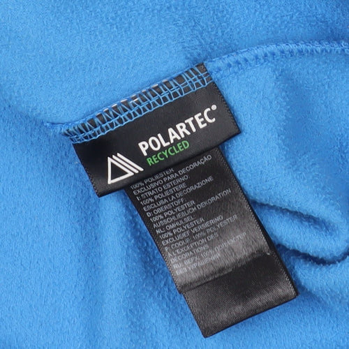 The North Face Blue Fleece 1/4 Zip Sweatshirt, Size L
