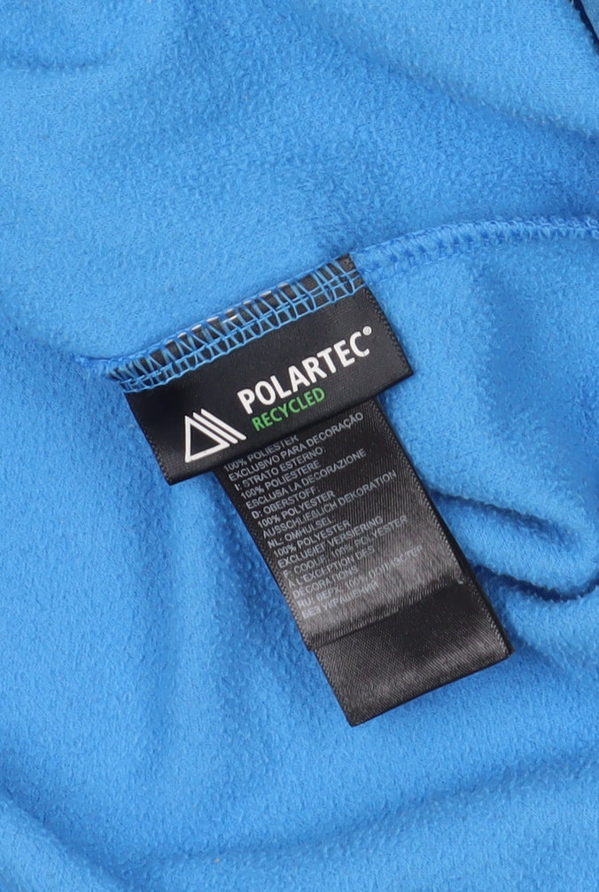 The North Face Blue Fleece 1/4 Zip Sweatshirt, Size L
