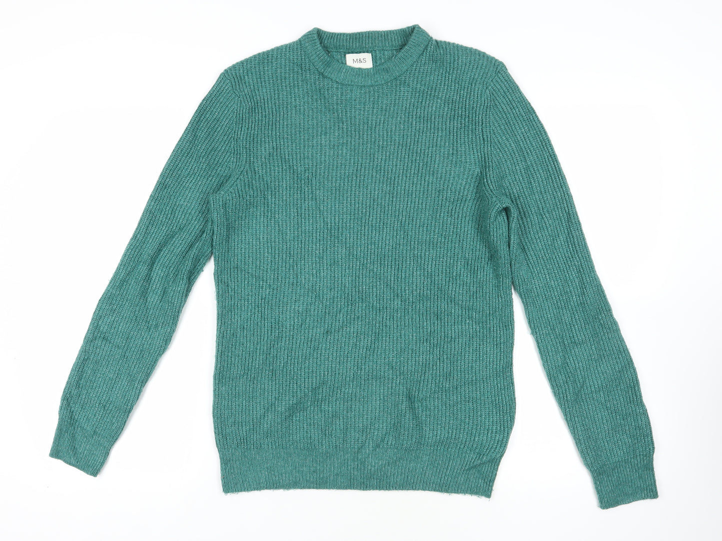 Marks and Spencer Green Knit Jumper S