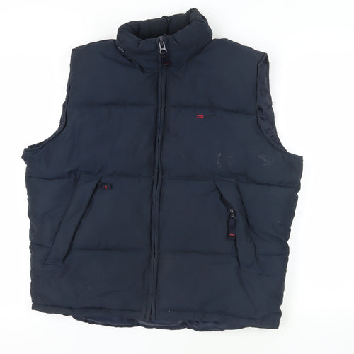 CS Active Blue Puffer Waistcoat L