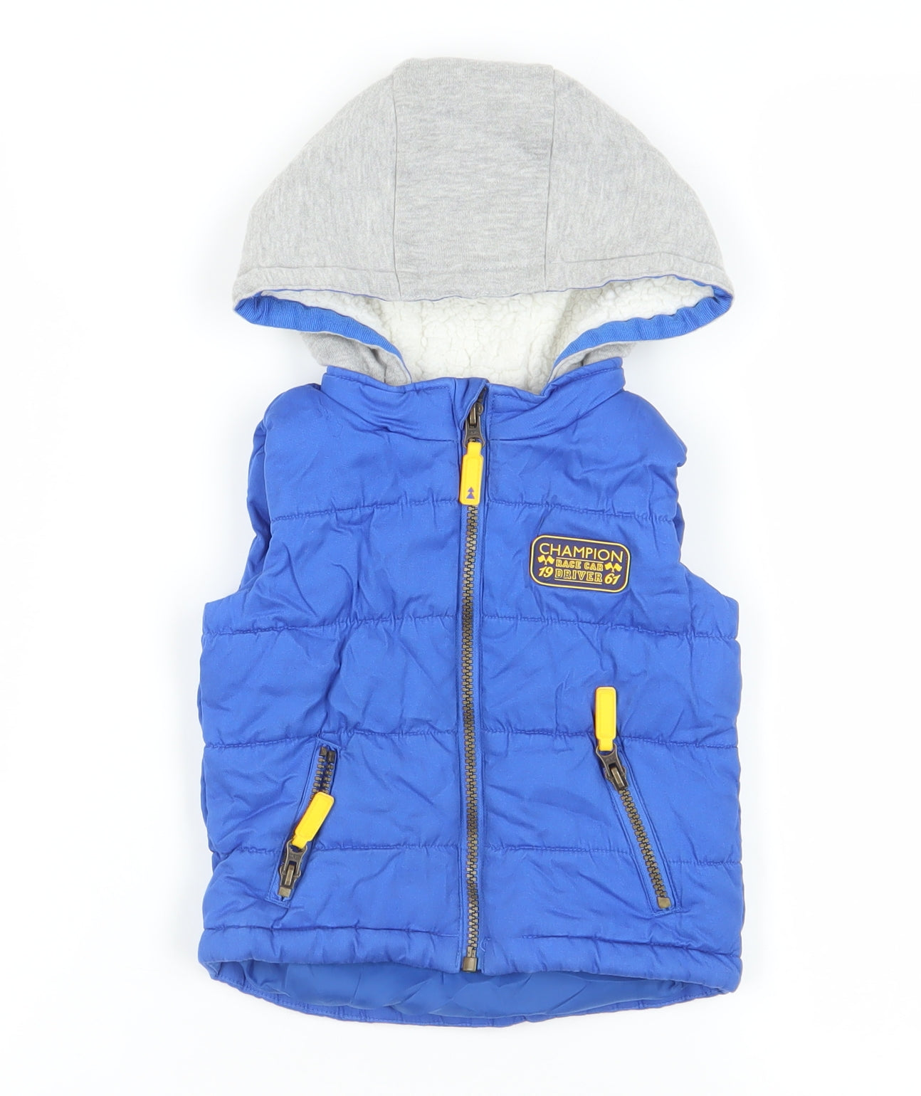 Blue Unisex Baby Puffer Jacket 12-18 Months