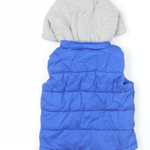 Blue Unisex Baby Puffer Jacket 12-18 Months