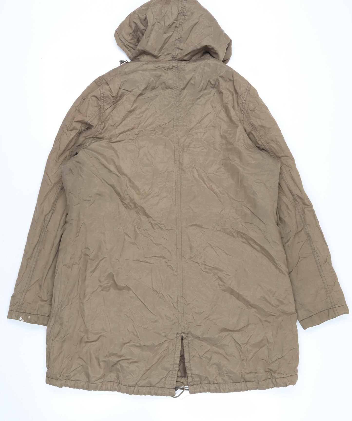 Next Brown Parka Jacket - Size 20, Hooded & Zipped