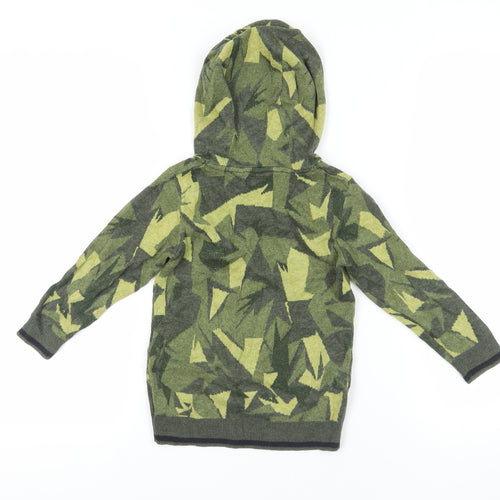 NEXT Green Camouflage Hoodie for Boys Age 4