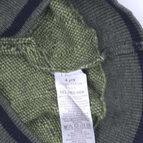 NEXT Green Camouflage Hoodie for Boys Age 4
