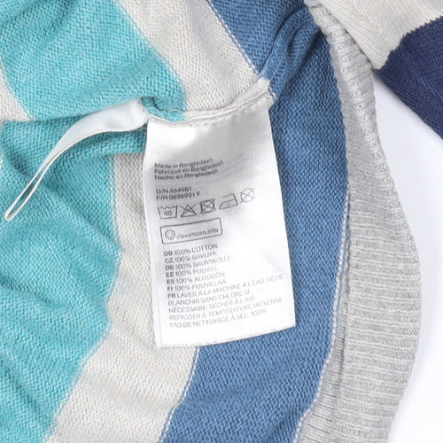 H&M Multicoloured Striped Boys Pullover Jumper