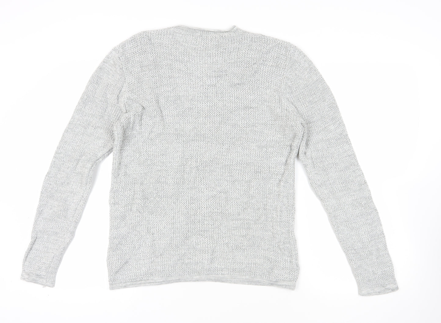 Next Grey Crew Neck Cotton Jumper Size M