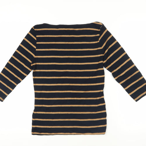 Marks and Spencer Striped T-Shirt Multicoloured Size 10