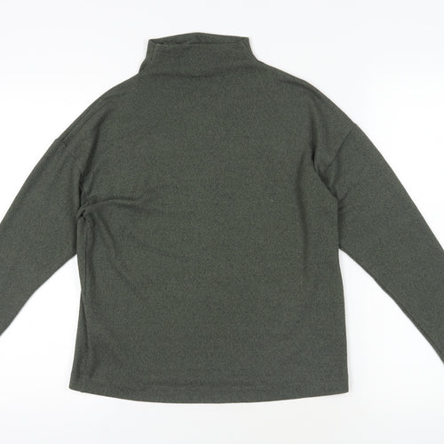 Uniqlo Green High Neck Pullover Jumper XS