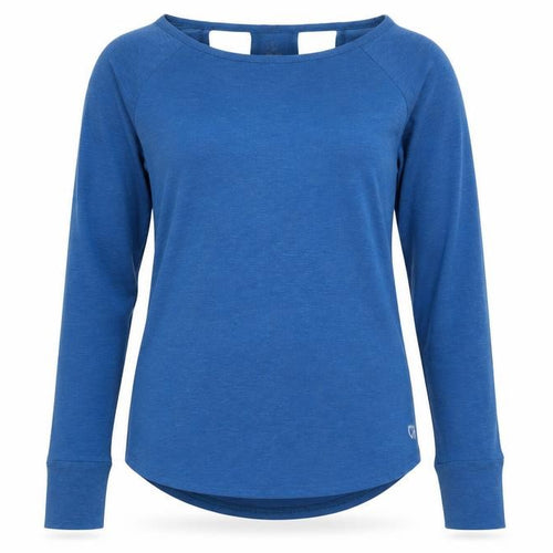 Gap Womens Blue Polyester Jersey T-Shirt Size S Boat Neck - Logo