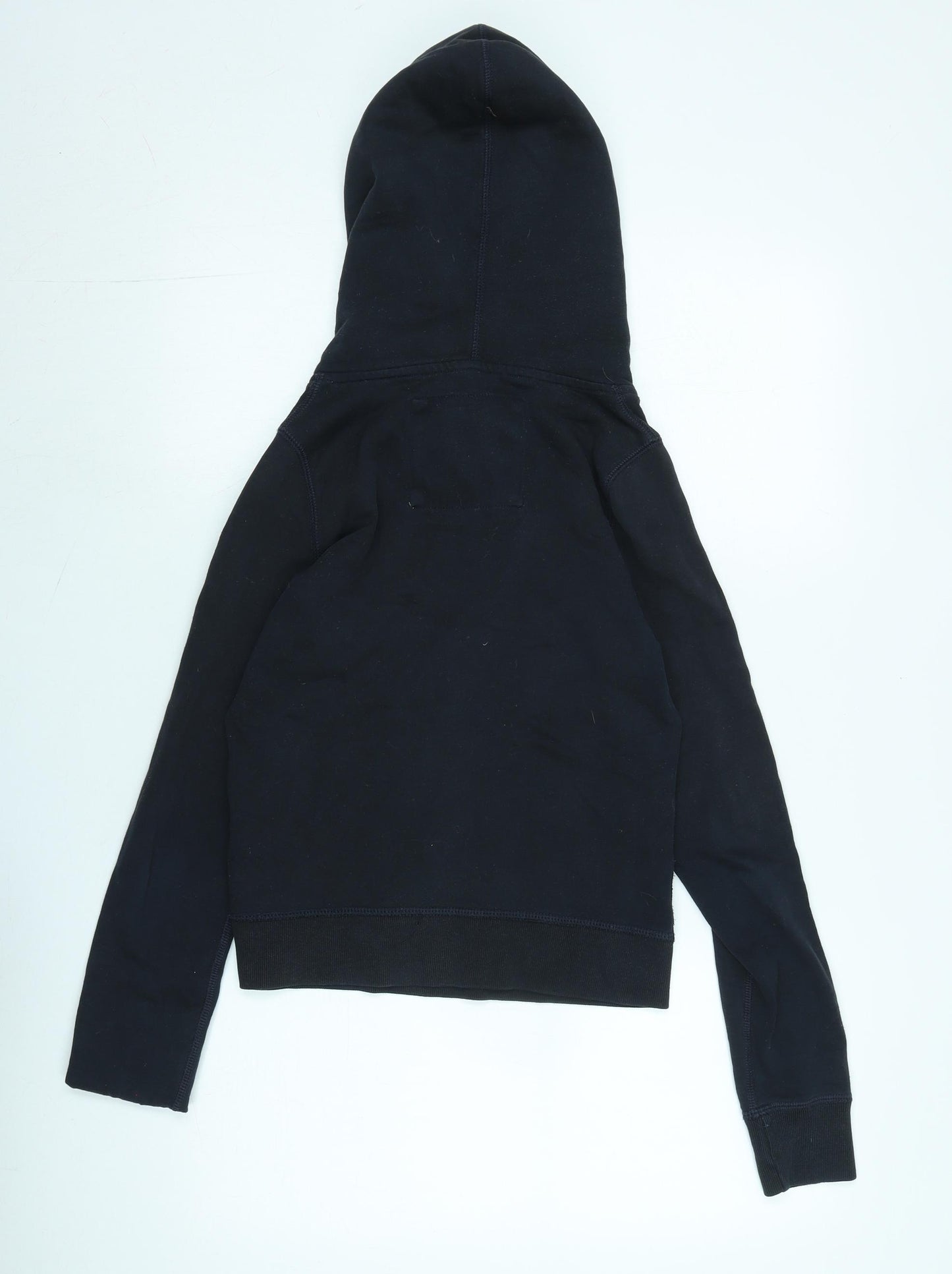 Abercrombie & Fitch Boys Blue Polyester Pullover Hoodie Size S - Logo