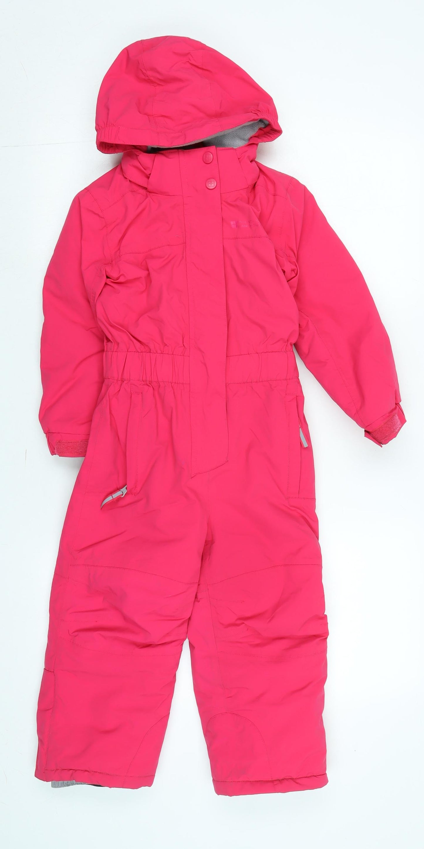 Mountain Warehouse Girls Pink 3-in-1 Jacket Snowsuit Size 3-4 Years Zip - Logo