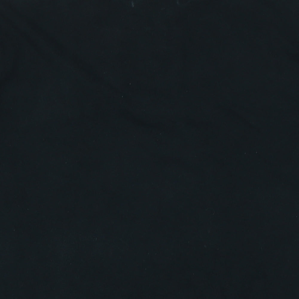 Polo Ralph Lauren Mens Black Cotton Polo Size L Collared - Logo