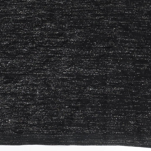 Tommy & Kate Womens Black Crew Neck Acrylic Shrug Jumper Size 16 - Sparkle