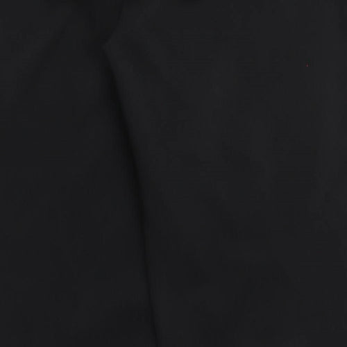 Dorothy Perkins Womens Black Polyester Trousers Size 14 L32 in Regular Zip