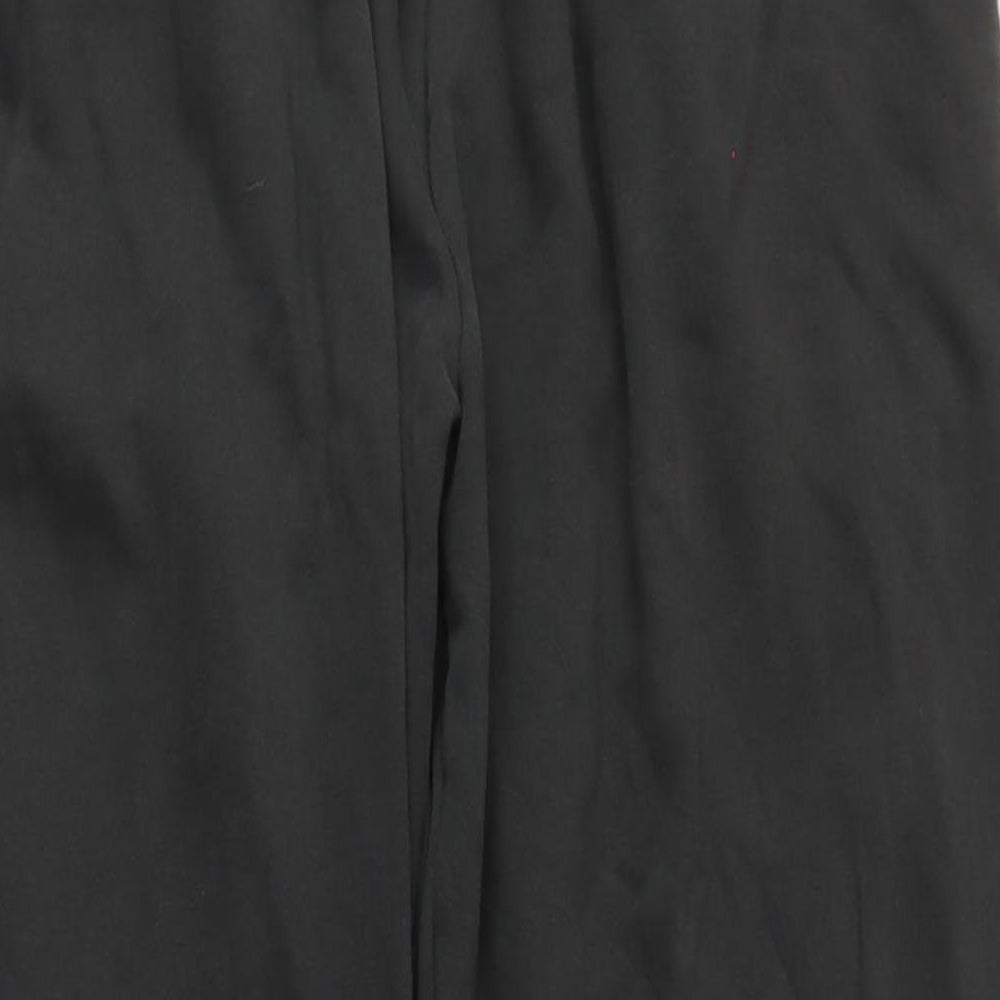 NEXT Womens Grey Cotton Jogger Trousers Size M L31 in Regular Tie