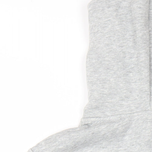 H&M Womens Grey Cotton Pullover Hoodie Size XS Pullover