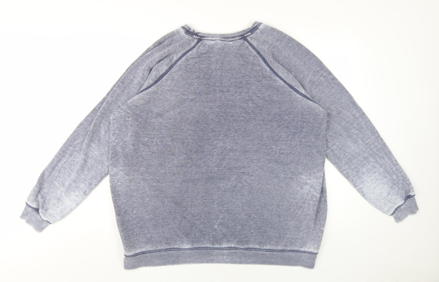 NEXT Womens Blue Cotton Pullover Sweatshirt Size XL Pullover