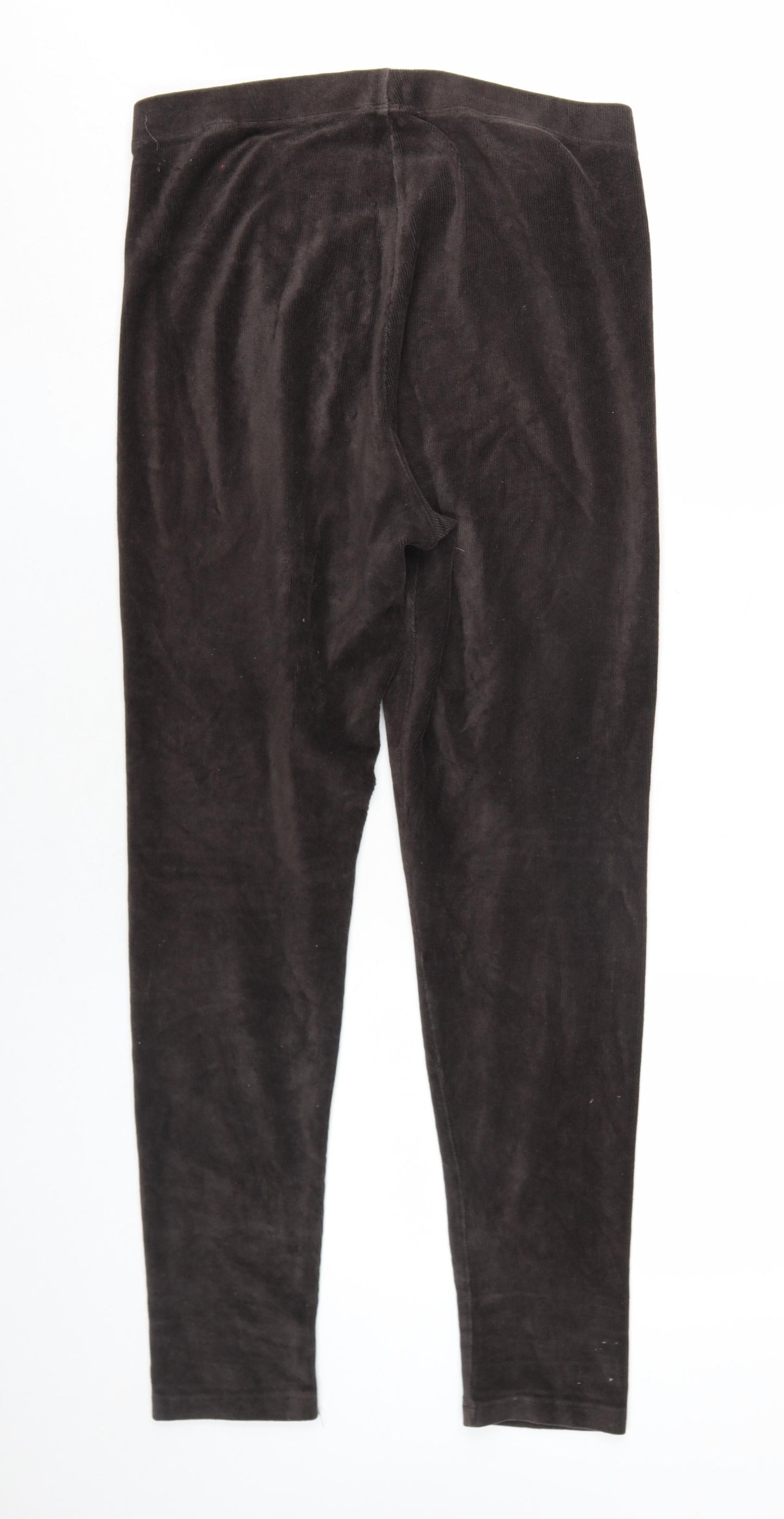 Indigo Womens Brown Cotton Carrot Leggings Size 16 L30 in