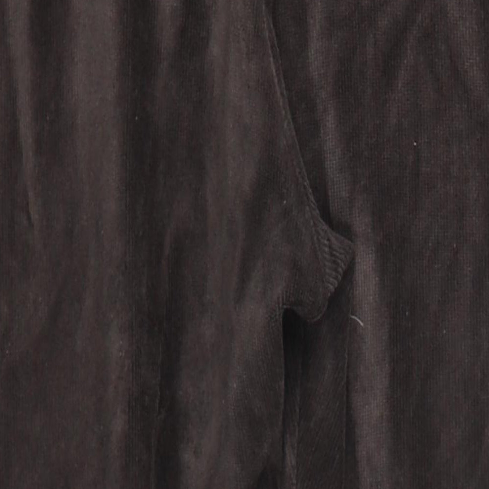 Indigo Womens Brown Cotton Carrot Leggings Size 16 L30 in