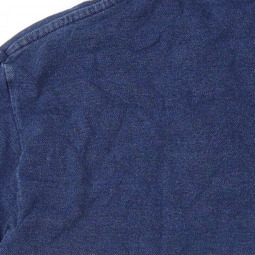 Polo Ralph Lauren Mens Blue Cotton Polo Size XS Collared Button