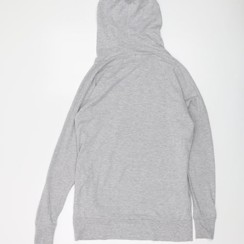 Pineapple Womens Grey Cotton Pullover Hoodie Size XS Pullover