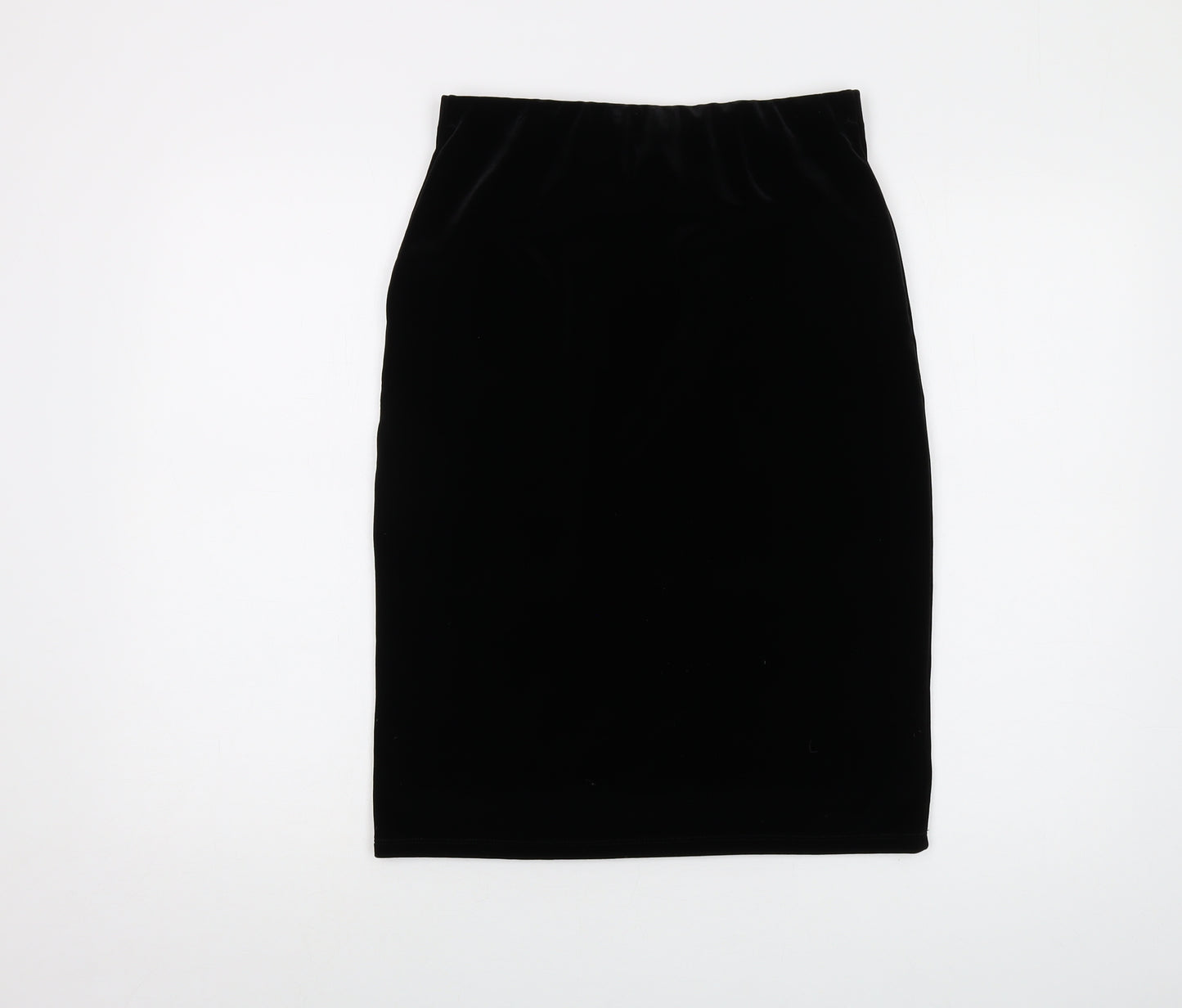 Isle Womens Black Polyester Straight & Pencil Skirt Size 10