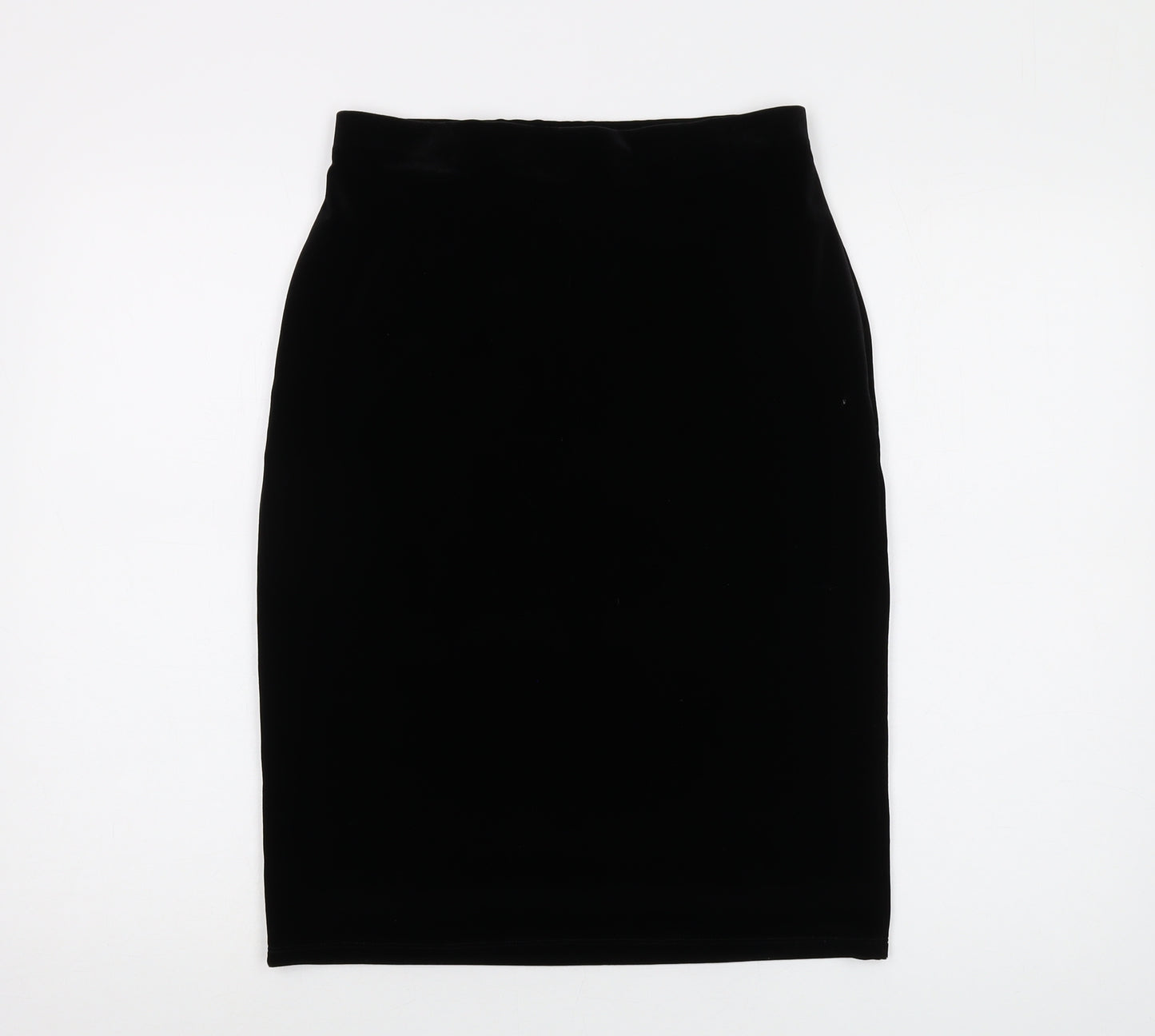 Isle Womens Black Polyester Straight & Pencil Skirt Size 10