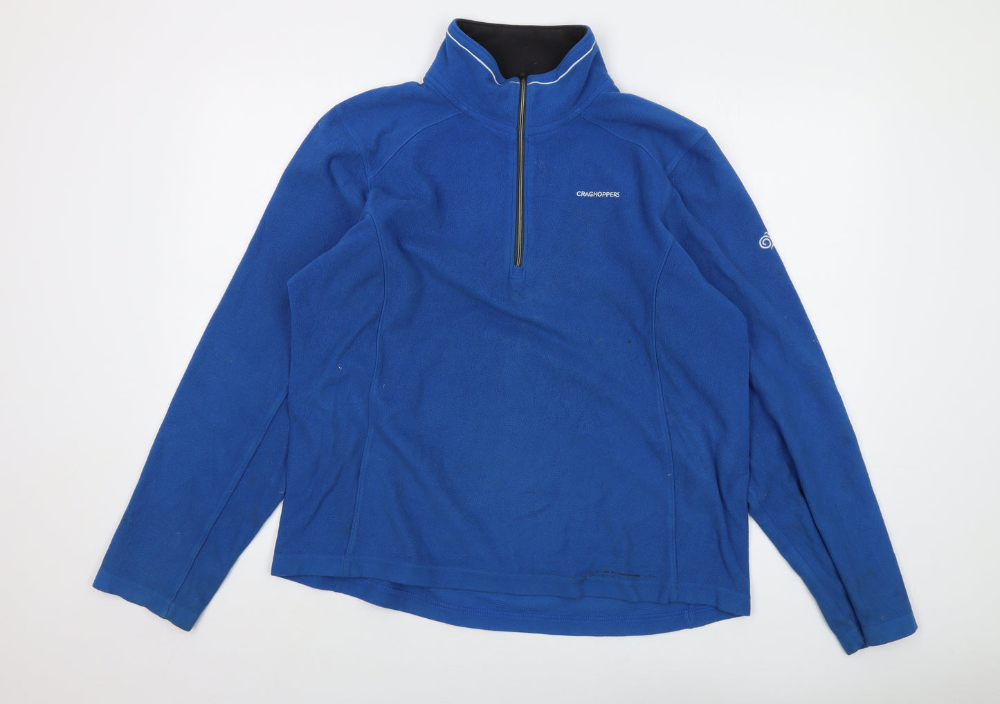 Craghoppers Mens Blue Polyester Pullover Sweatshirt Size L