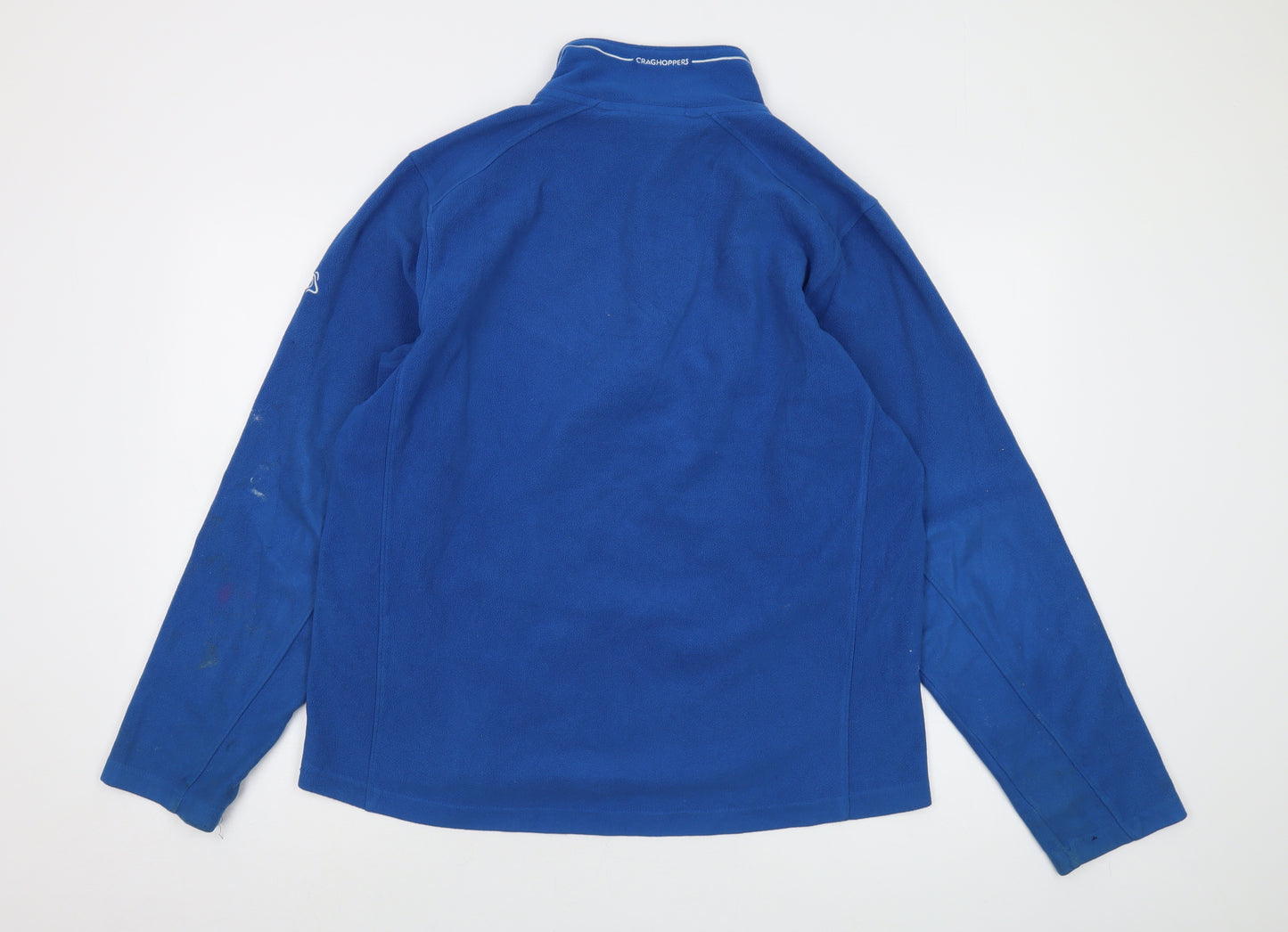 Craghoppers Mens Blue Polyester Pullover Sweatshirt Size L