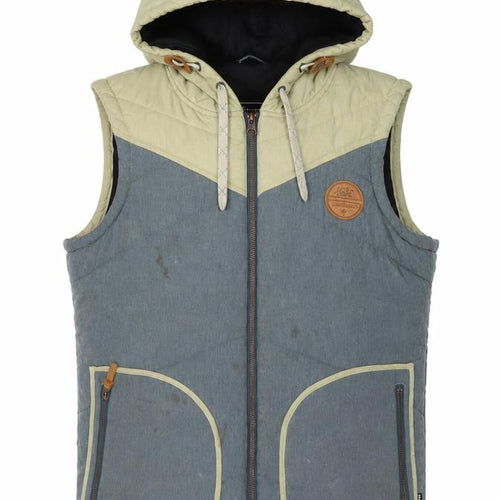 Westbeach Mens Grey Gilet Waistcoat Size M Zip
