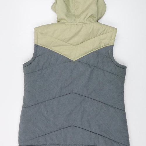 Westbeach Mens Grey Gilet Waistcoat Size M Zip