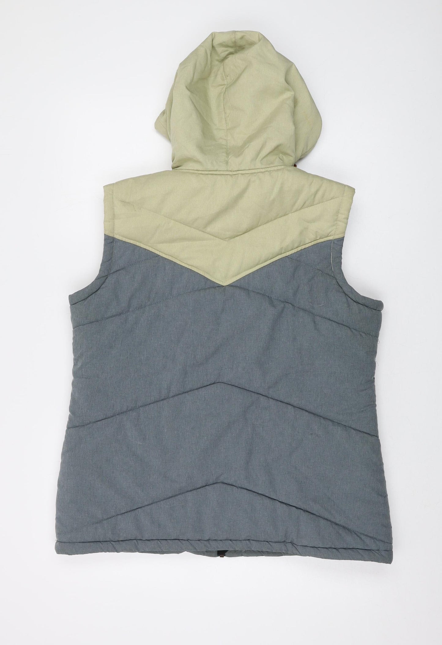 Westbeach Mens Grey Gilet Waistcoat Size M Zip