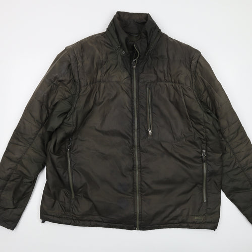 REI Mens Green Jacket Size XL Zip