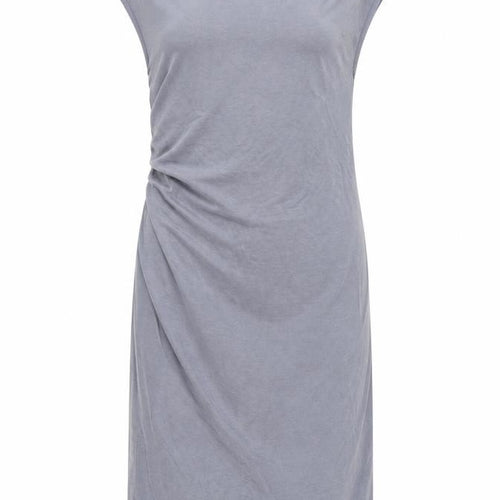 Topshop Womens Green Modal Pencil Dress Size 6 Boat Neck Pullover