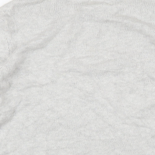 Old Navy Womens Grey Round Neck 100% Cotton Pullover Jumper Size 14 - Cat