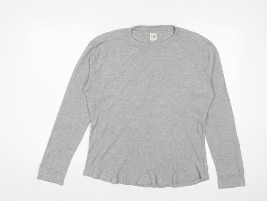 Gap Womens Grey Cotton Pullover Sweatshirt Size M Pullover