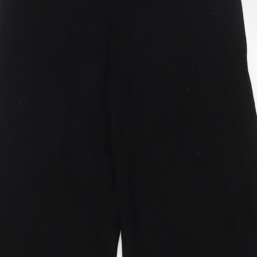 River Island Womens Black Viscose Trousers Size 10 L25 in Regular