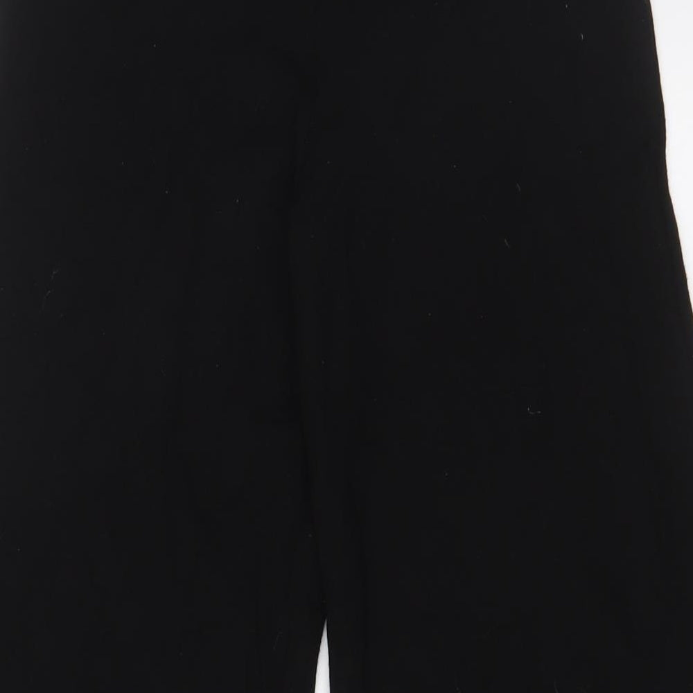 River Island Womens Black Viscose Trousers Size 10 L25 in Regular